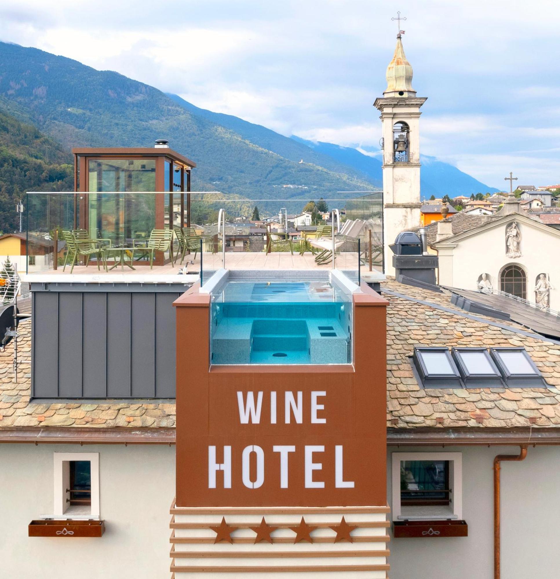 Chiuro Wine Hotel San Carlo - Relais & Spa - Boutique Hotel מראה חיצוני תמונה